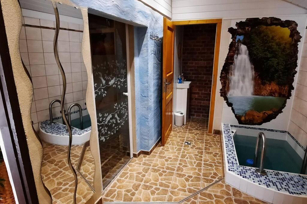 Bungalow Mit Sauna In Einer Ruhige Wald Lage. Grossnaundorf Luaran gambar