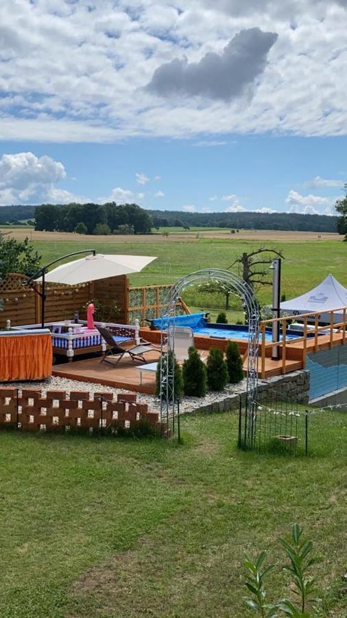 Bungalow Mit Sauna In Einer Ruhige Wald Lage. Grossnaundorf Luaran gambar